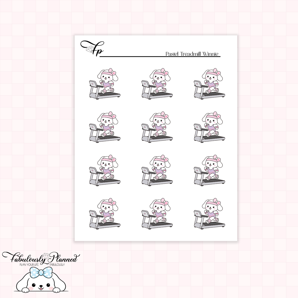Pastel Treadmill Winnie