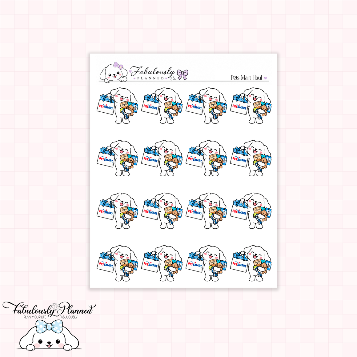 PetSmart Planner Stickers