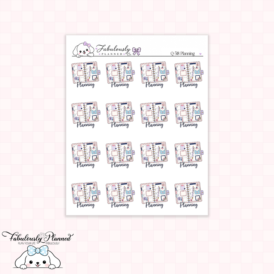 Planning Planner Stickers