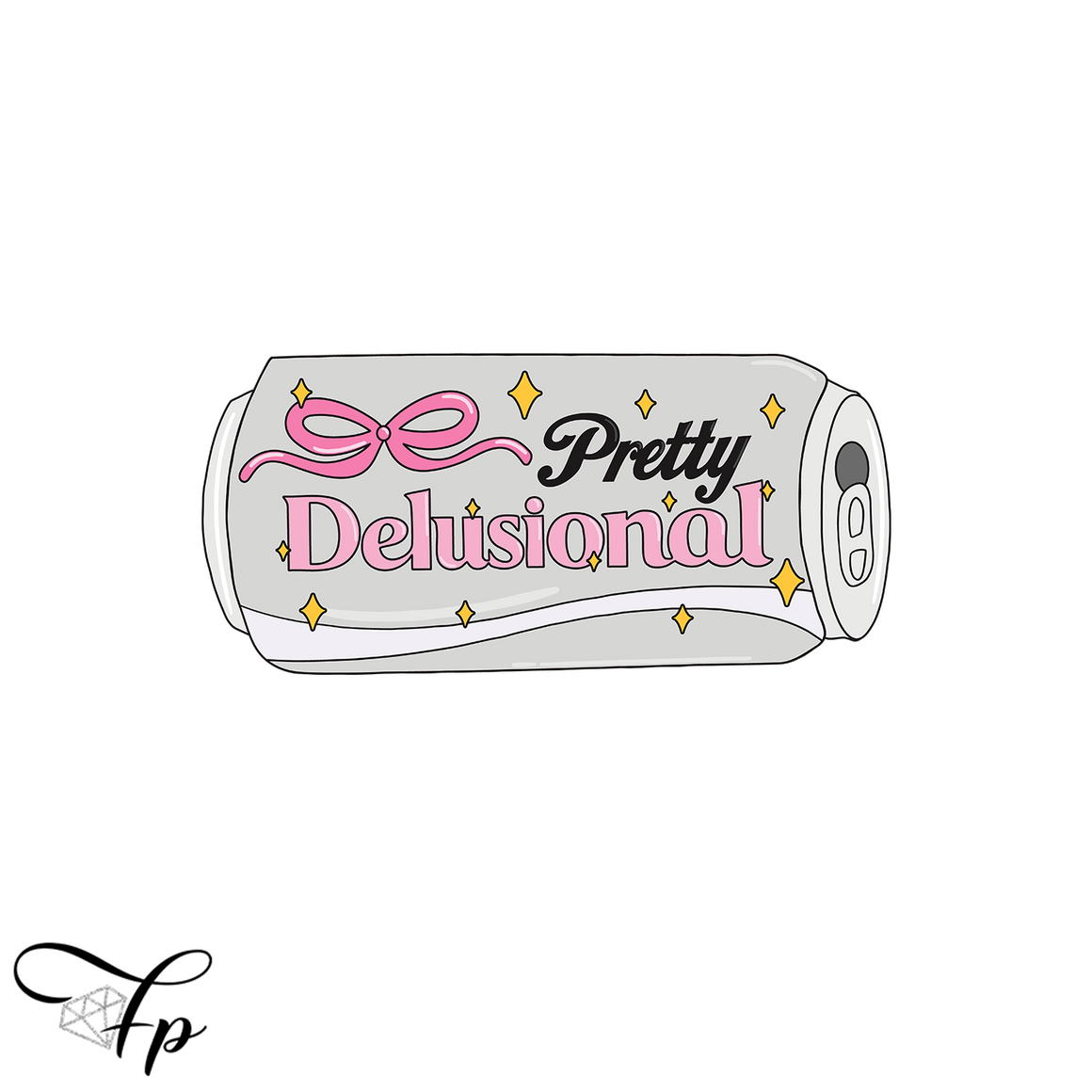 Pretty Delusional Vinyl Decal