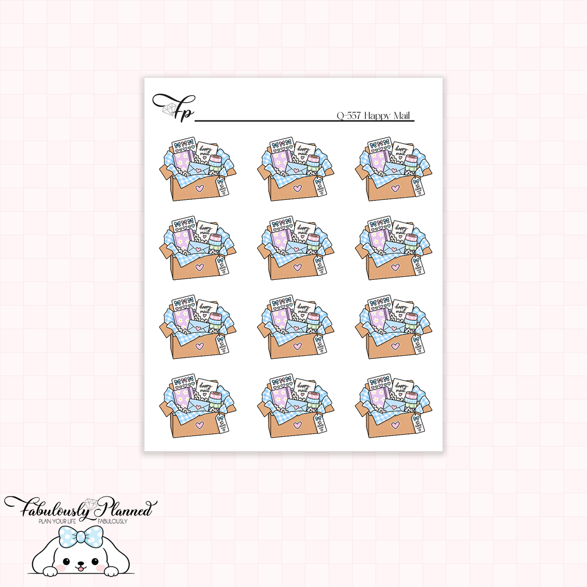 Happy Mail Planner Stickers