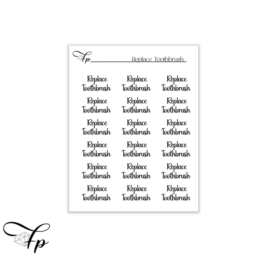 Replace Toothbrush