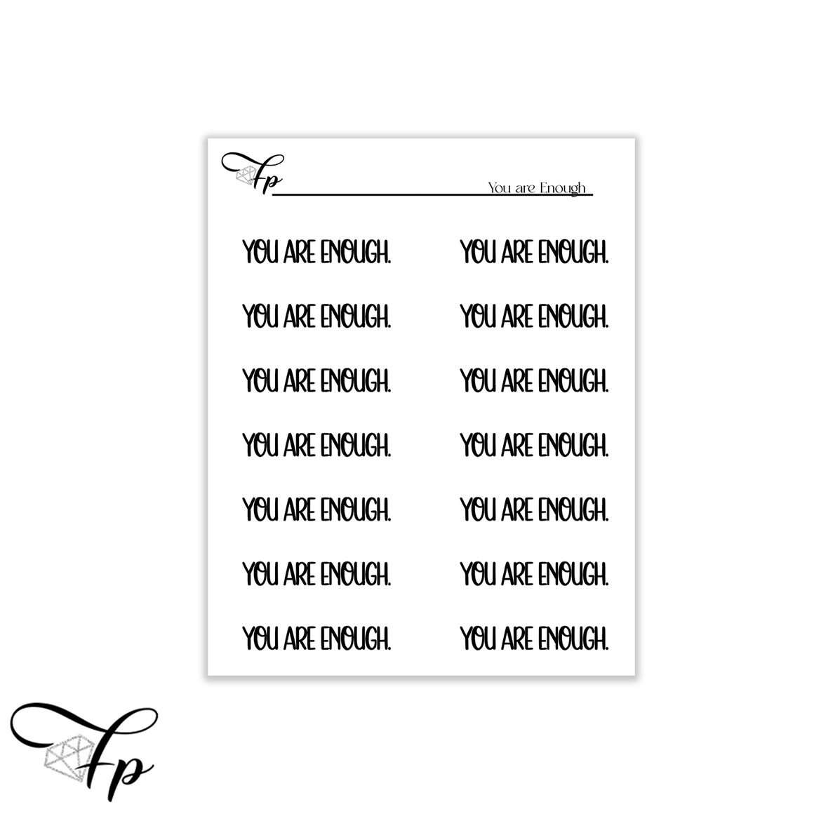 You are Enough Script