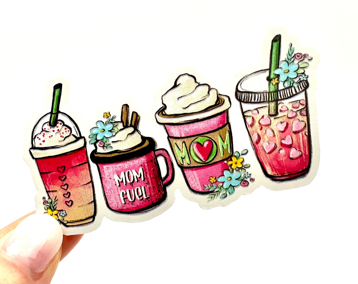 Mom Fuel Vinyl Decal