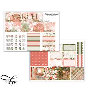 March Monthly Kit Happy Planner