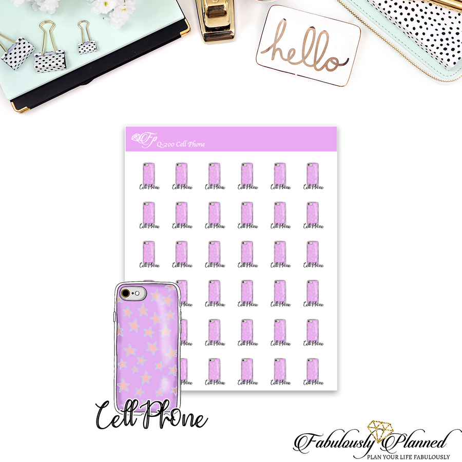Cell Phone Bill Icons