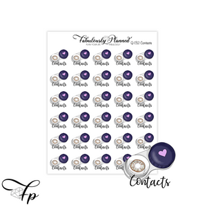 Contacts Stickers