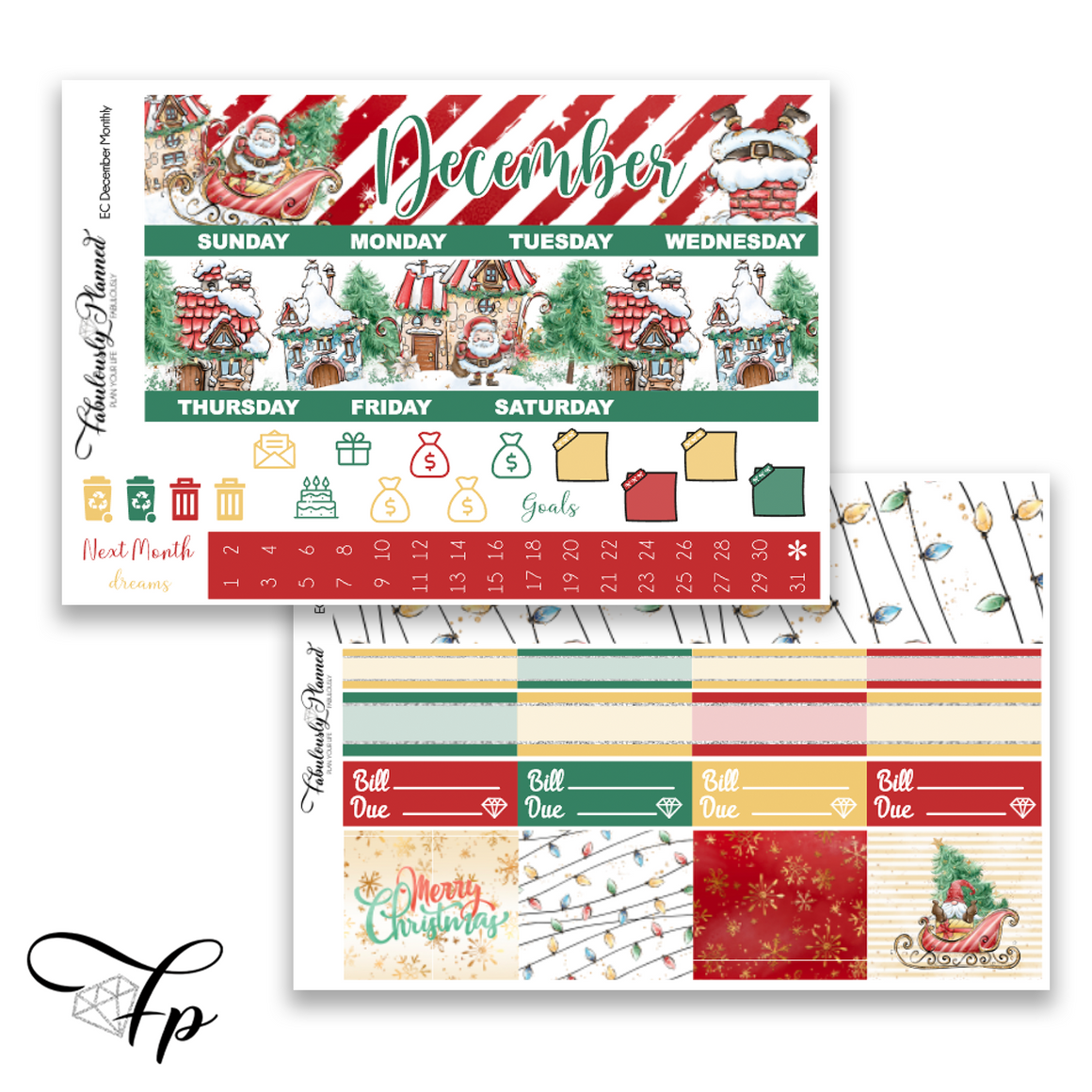 December Christmas Monthly Kit (options)