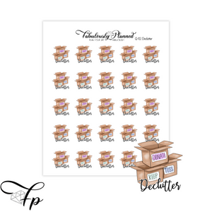 Declutter Icon Stickers