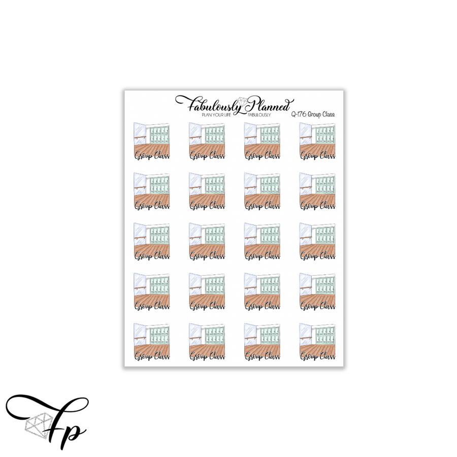 Group Class Icon Stickers