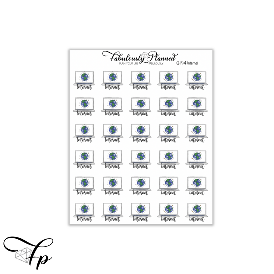 Internet Icon Stickers
