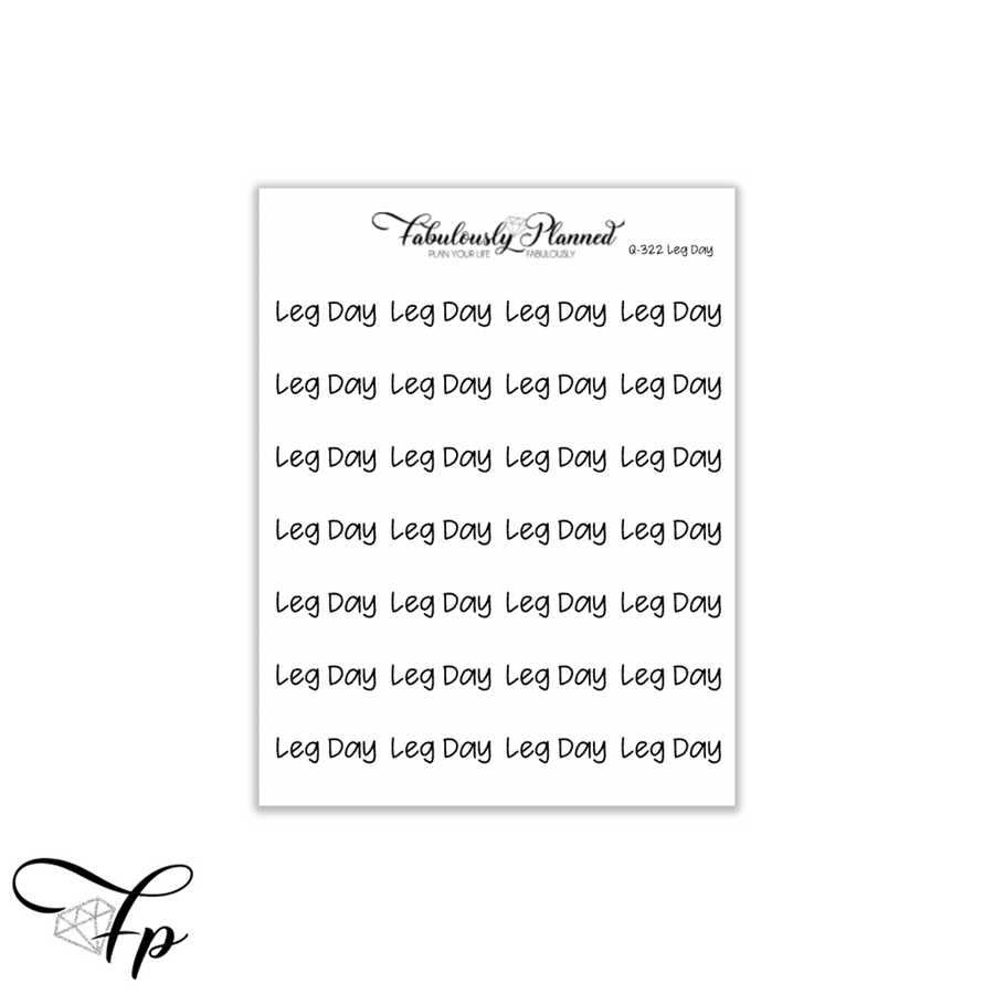 Leg Day