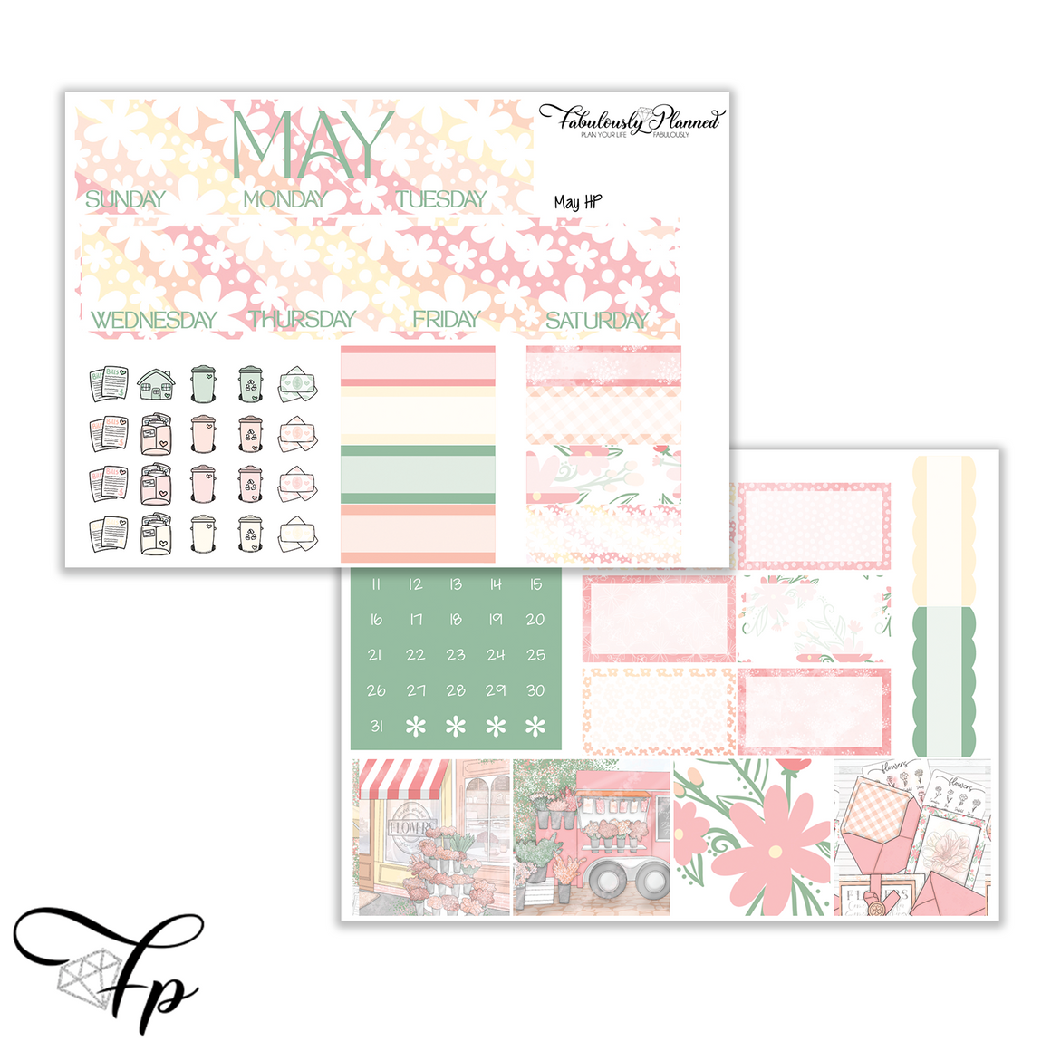 May Monthly Kit Happy Planner