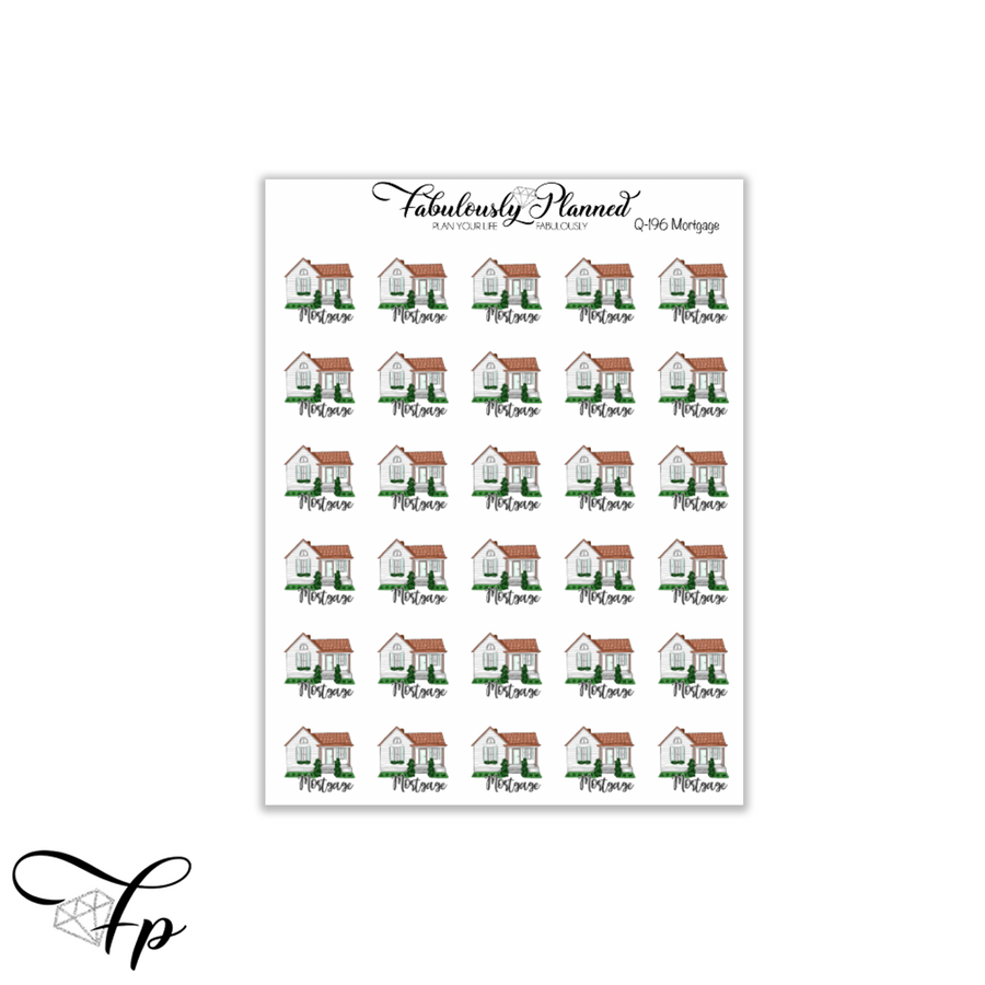Mortgage Icon Stickers