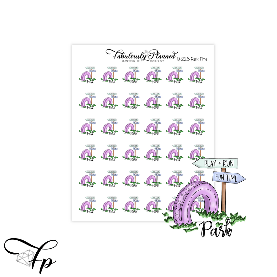 Park Time Stickers  - Pet Series