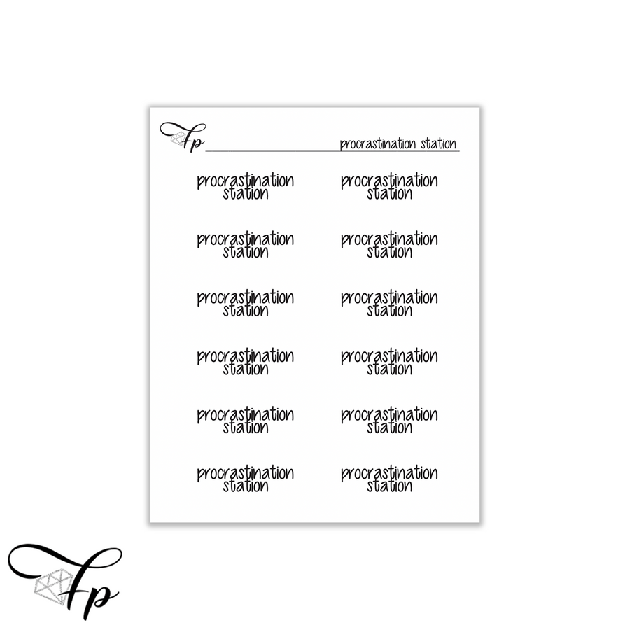 Procrastination Station