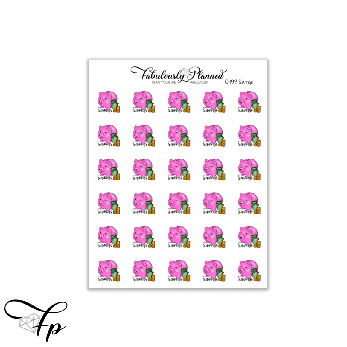 Savings Icon Stickers