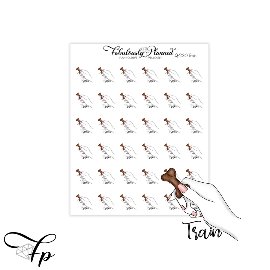 Training Stickers  - Pet Series